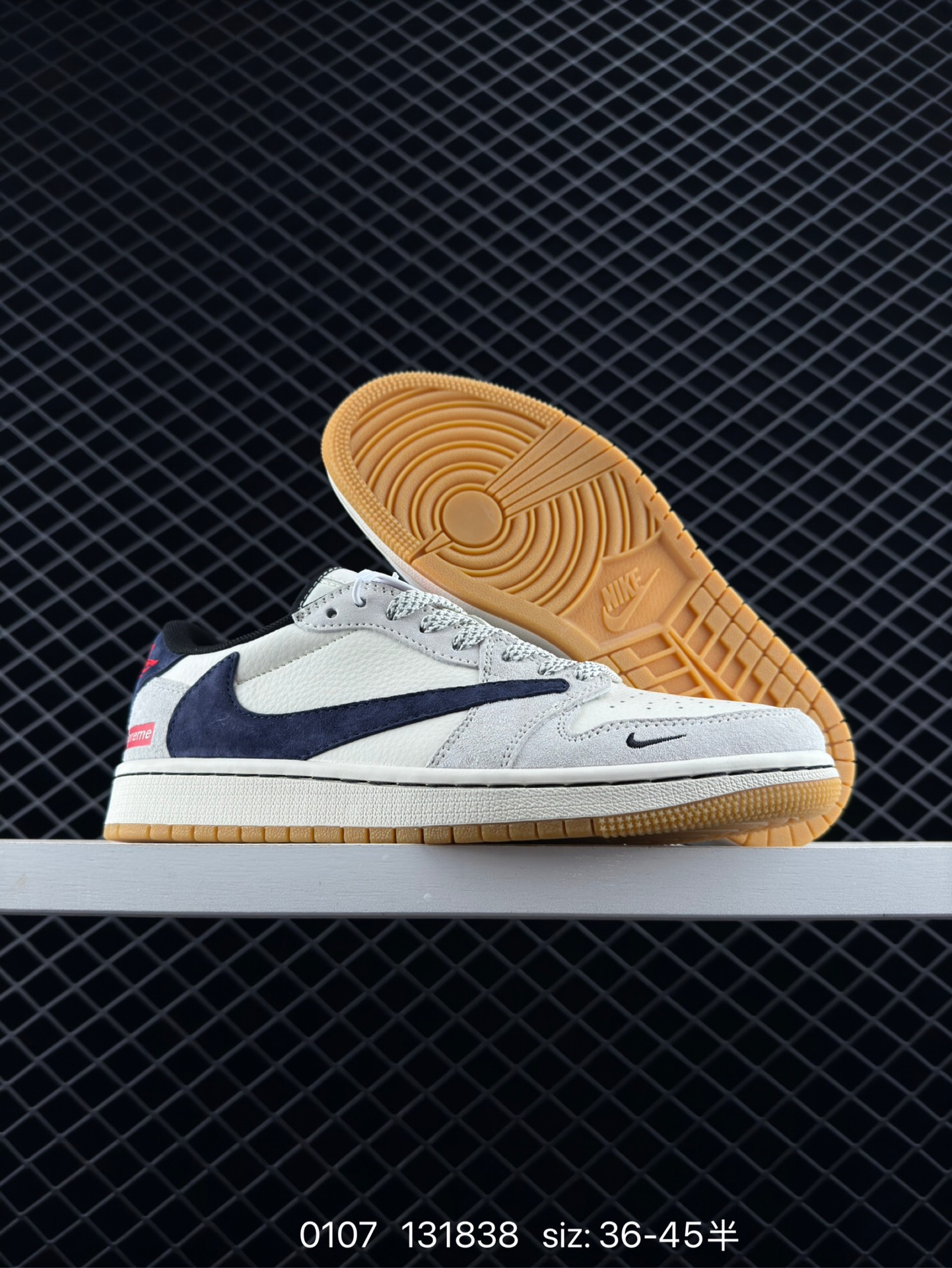 Travis Scott x Air Jordan 1 ” Reverse Mocha “